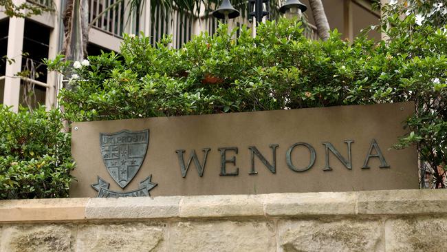 The restrictions at Wenona School have been blasted by some parents. Picture: David Swift.