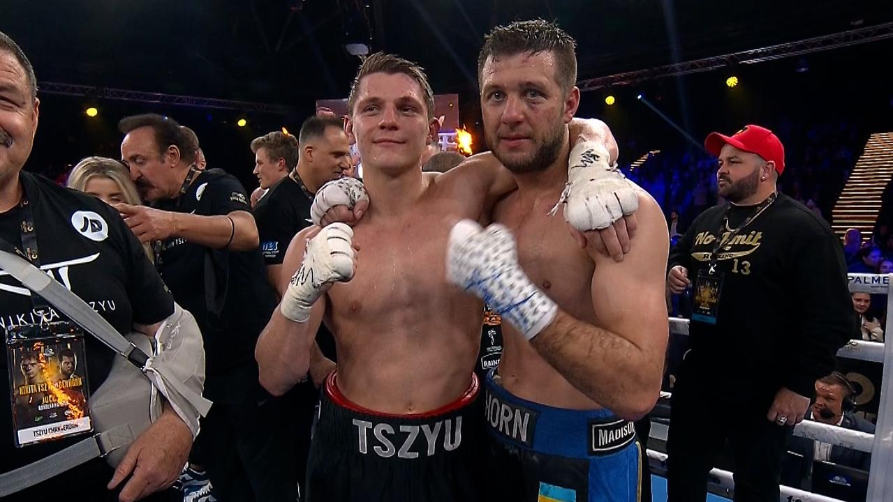 Boxing 2022 Nikita Tszyu def Ben Horn, video, highlights, result, reaction, full card, how to watch, Justin Hodges, Paul Gallen, Sam Goodman