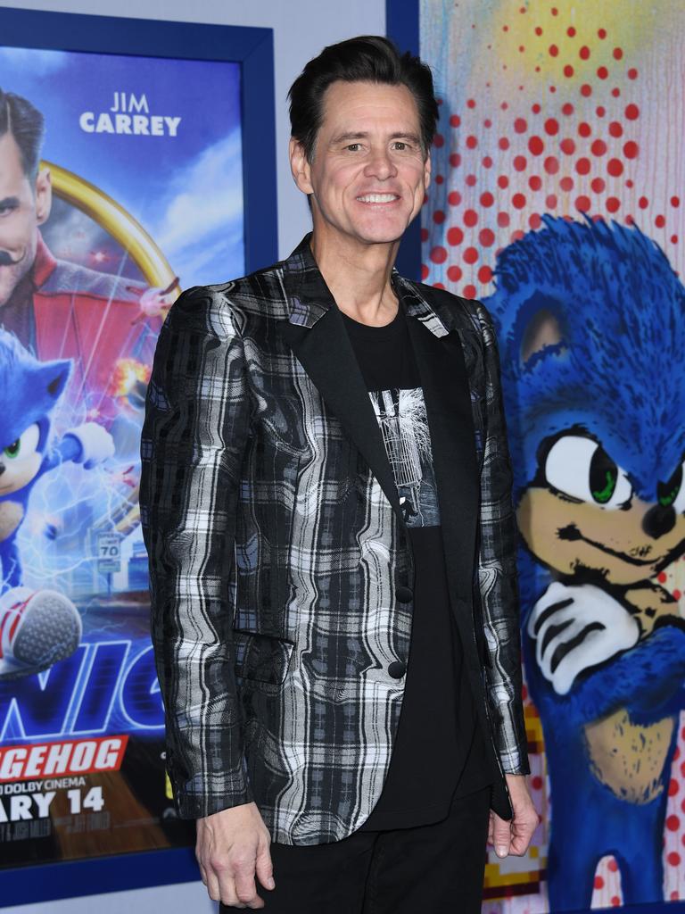 Carrey said he was “sickened” by the audience’s response. Picture: Jon Kopaloff/Getty Images