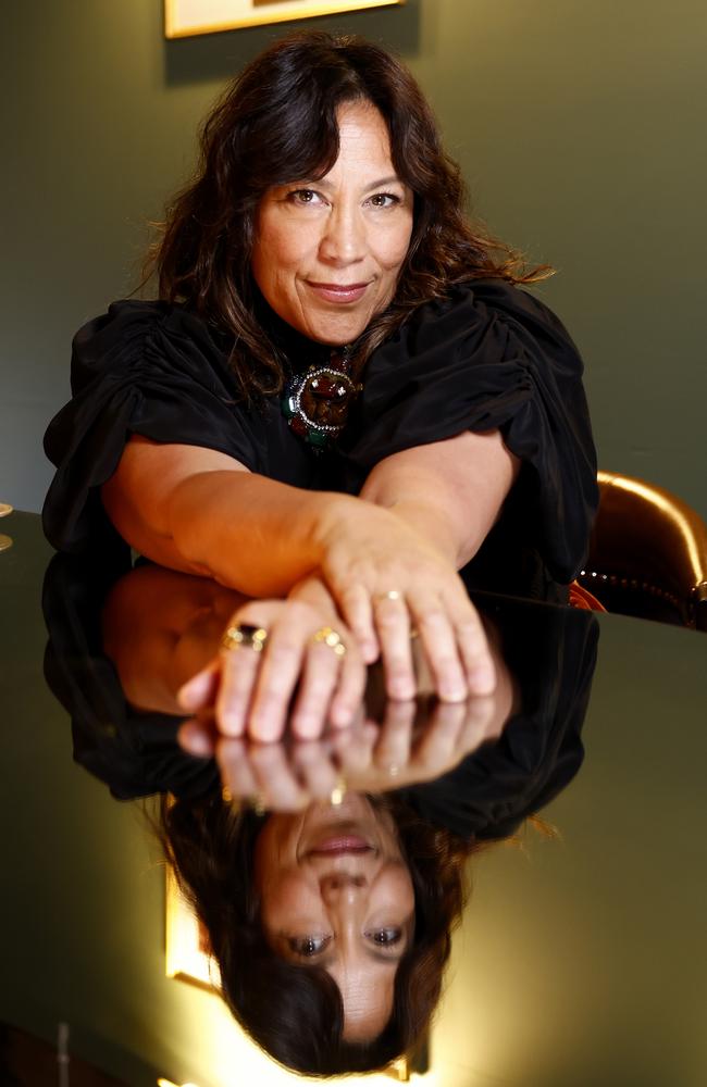 Kate Ceberano at The Cut Bar and Grill in The Rocks. Picture: Jonathan Ng