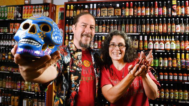 Reigning Best Independent Retailer winners, Chile Mojo owners Morgan Britt and Joel Adams. Image: AAP/Mark Brake