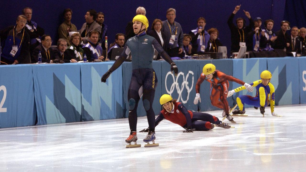 Steven Bradbury won gold at the 2002 Winter Olympics.