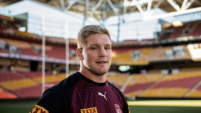 The Maroons have dismissed concerns over Tom Flegler’s ill-discipline, giving him the green light to run riot from the opening whistle. Picture: Getty Images.