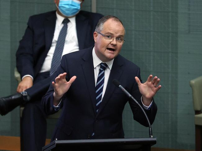 Fairfax MP Ted O’Brien said the Queensland Labor Government was ‘burning in an inferno of misconduct’. Picture: NCA NewsWire / Gary Ramage