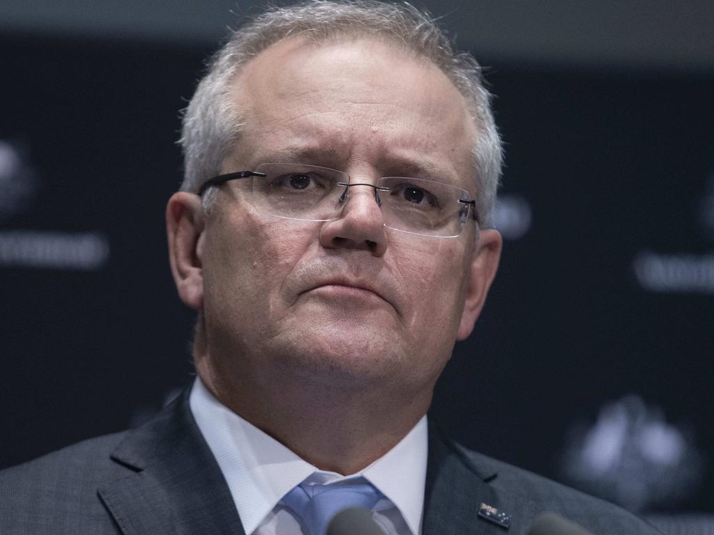 Prime Minister Scott Morrison says internal border opening before Christmas were unlikely. Picture: NCA NewsWire /Gary Ramage