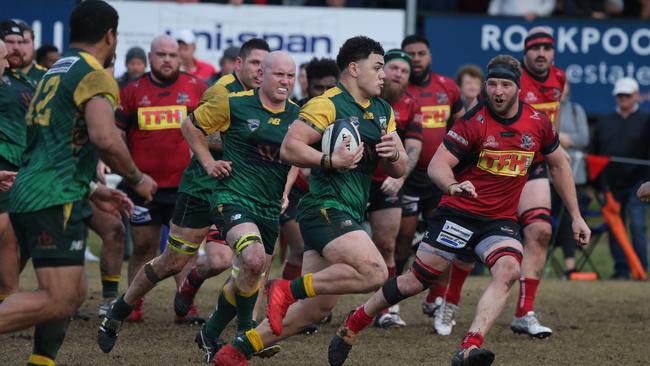 Griffith University Colleges Knights v Surfers Paradise Dolphins faced off in the 2022 GCDRU first grade grand final. Picture: Mike Batterham