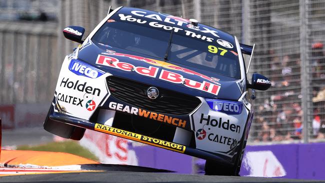 Shane van Gisbergen pulled it out of the fire. Photo: AAP Image/Dave Hunt