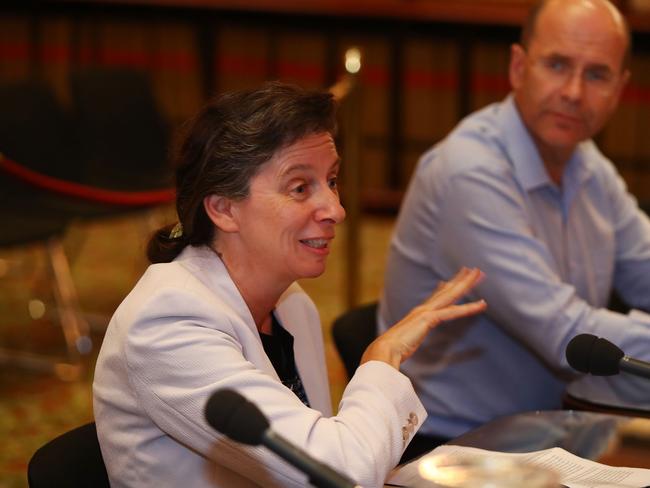 1/2/17: Prof. George Williams and Prof. Anne Twomey give  evidence before the PARLIAMENTARY JOINT COMMITTEE ON HUMAN RIGHTS - Freedom of speech in Australia public hearings. John Feder/The Australian.