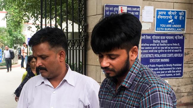 Puneet Puneet is seen outside a court in Delhi, India, Monday, July 15, 2019. Puneet was a 19-year-old learner driver when he killed student Dean Hofstee in Melbourne in 2008. AAP Image/Saptarshi Ra