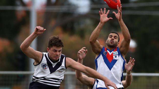 Ahmed Saad helped himself to 10 goals in Sunday’s knockout semi-final. Picture: Mark Dadswell