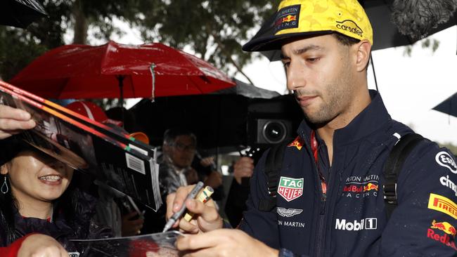A frustrated Daniel Riccardo has hit out at his Australian Grand Prix grid penalty.