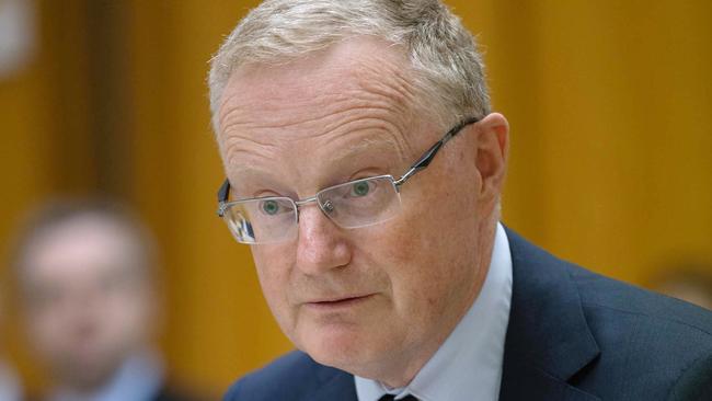 Reserve Bank Governor Philip Lowe was grilled on how many additional interest rate rises the central bank intends to deliver. Picture: NCA NewsWire / Gary Ramage