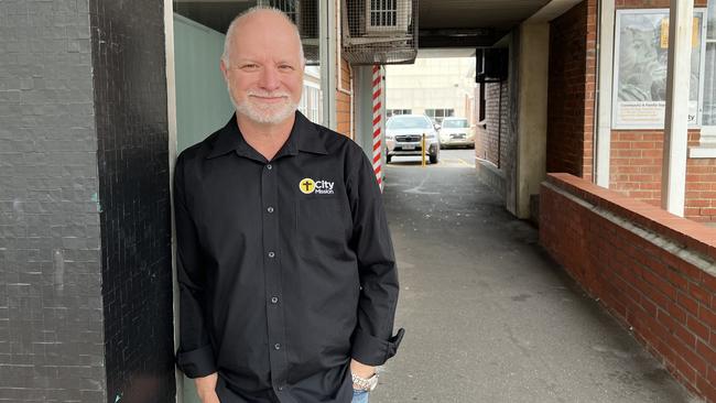 City Mission emergency relief and accommodation operations manager Stephen Hill. Picture: Simon McGuire.