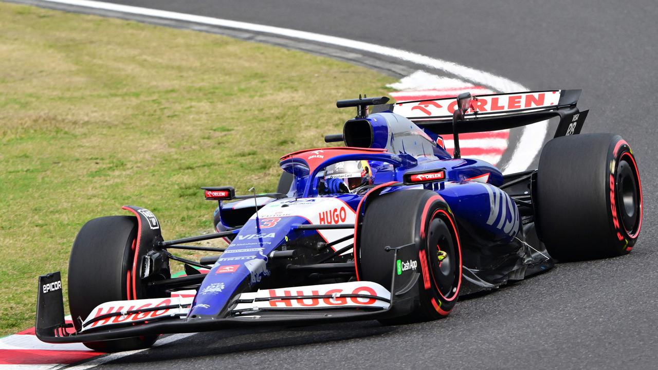 The new RB chassis has been under construction for some time. (Photo by Yuichi YAMAZAKI / AFP)