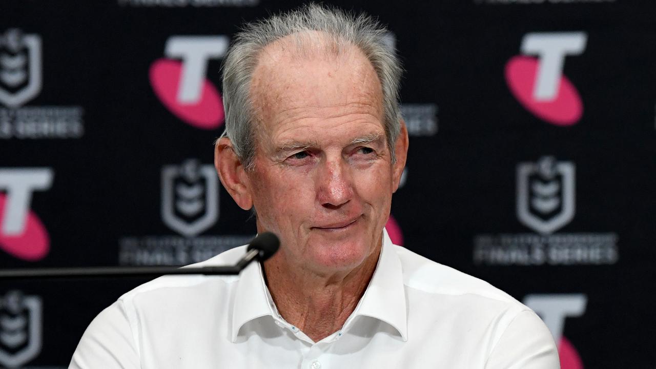 Wayne Bennett has scoffed at suggestions he is a spent force as a coach. Picture: Getty Images