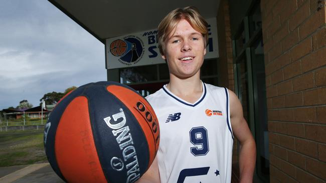 Bellarine Storm basketball player Keegan Johnson. Picture: Alan Barber