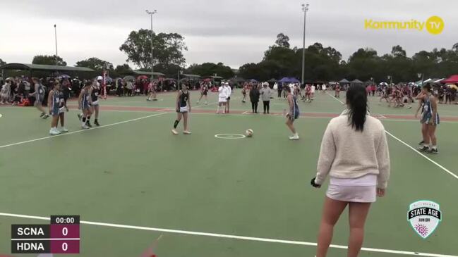 Replay: Netball Queensland State Age Titles - Sunshine Coast Blue v Hinterland District Purple (U14)