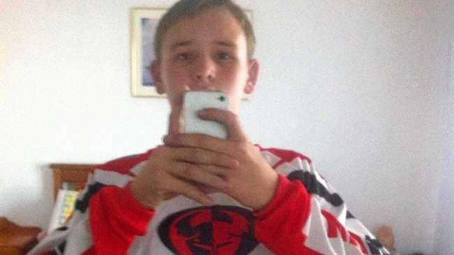 Beachmere boy Jayke Dick, 16, died after crashing a motorbike into a tree beside a dirt track near his home. Picture: Contributed