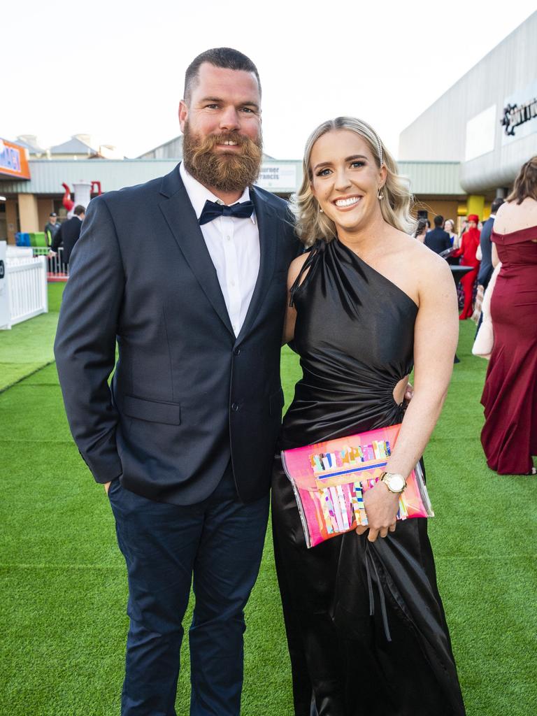 David Morrow and Clare Ferguson of Proterra Group at the Focus HR Business Excellence Awards at Rumours International, Saturday, November 5, 2022. Picture: Kevin Farmer