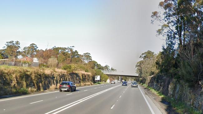 The chase began after Highway Patrol attempted to stop a ute on Alfords Point Rd in Menai shortly after 6am on Friday. Picture: Google