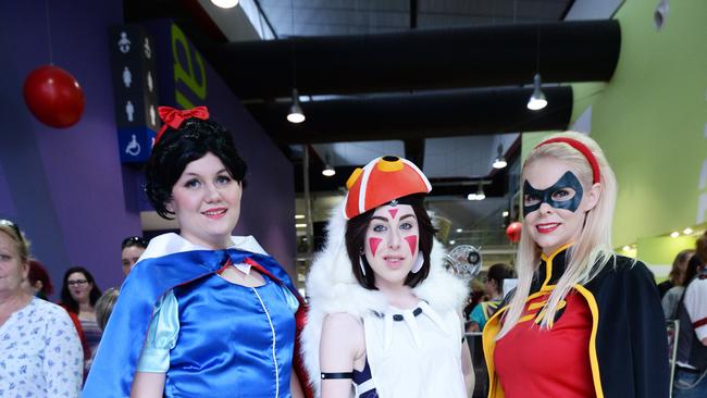 CapriCon, Soren Sourus, Karma Cosplay and Three Cats Cosplay. Photo Allan Reinikka / The Morning Bulletin