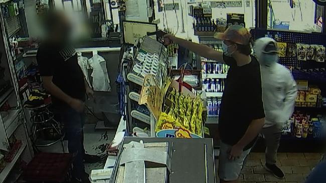 CCTV released by police has led to the arrest of one man allegedly linked to the robberies.