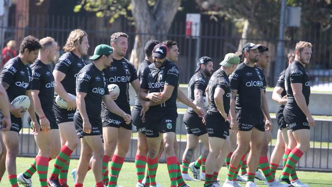 The playing group of South Sydney are impacted by the saga. Picture: John Grainger