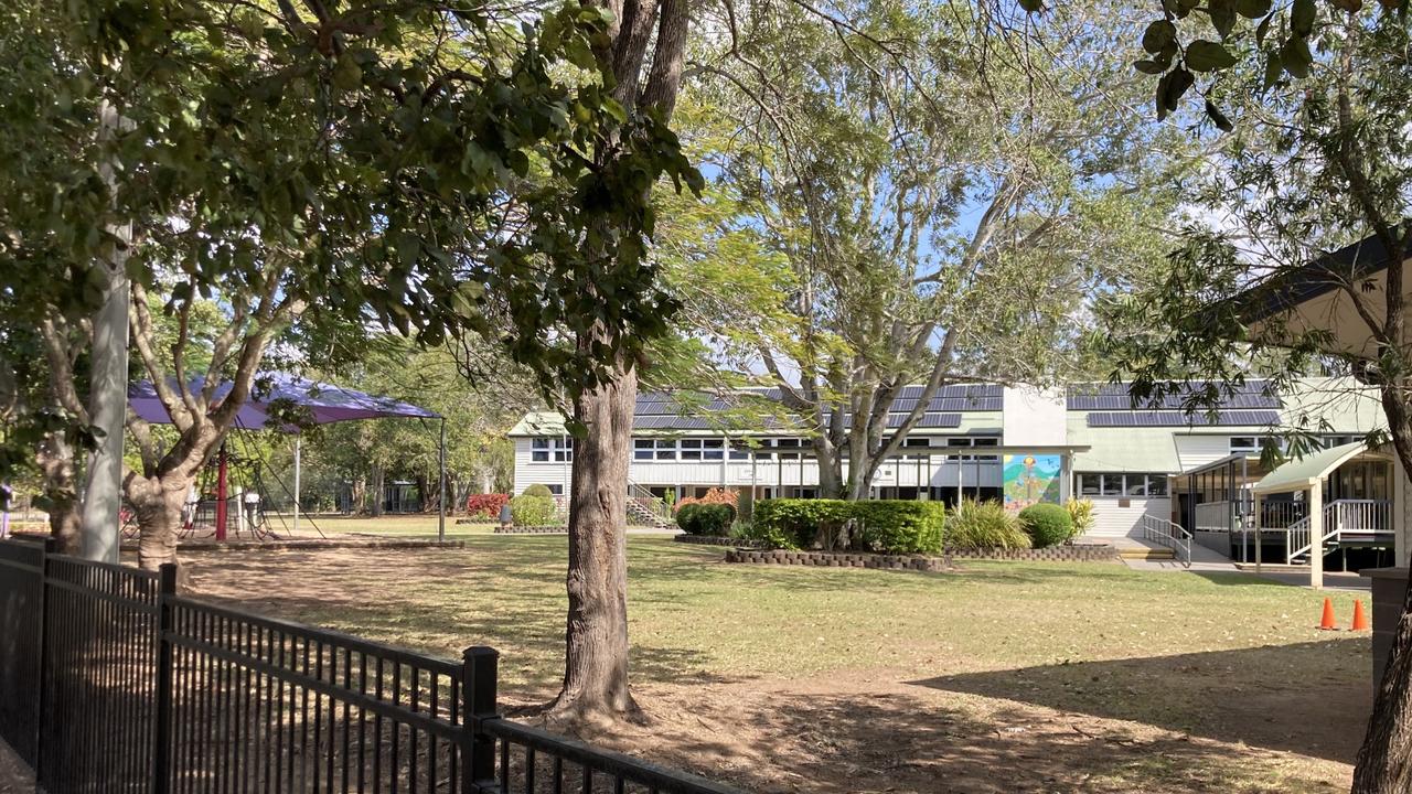 The area at the Koumala State School, which was celebrating its 100th year, where the tragedy happened. Photo: Toby Crockford