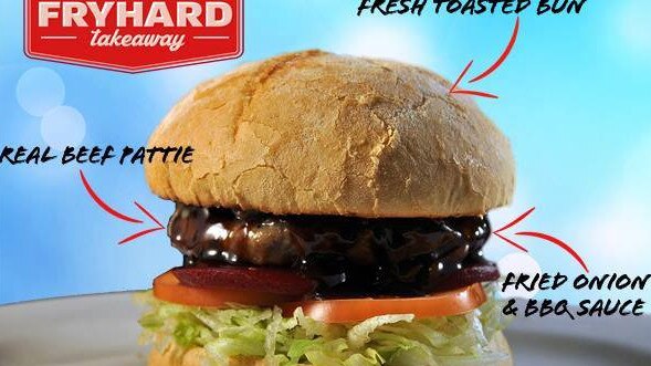 Fryhard Carseldine has been voted north Brisbane's best burger. Picture: Fryhard