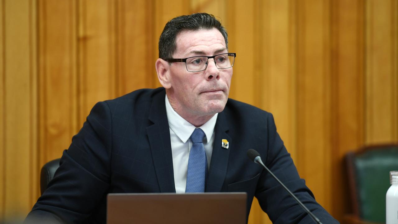 Mayor Troy Thompson. Townsville City Council general meeting. Picture: Shae Beplate.