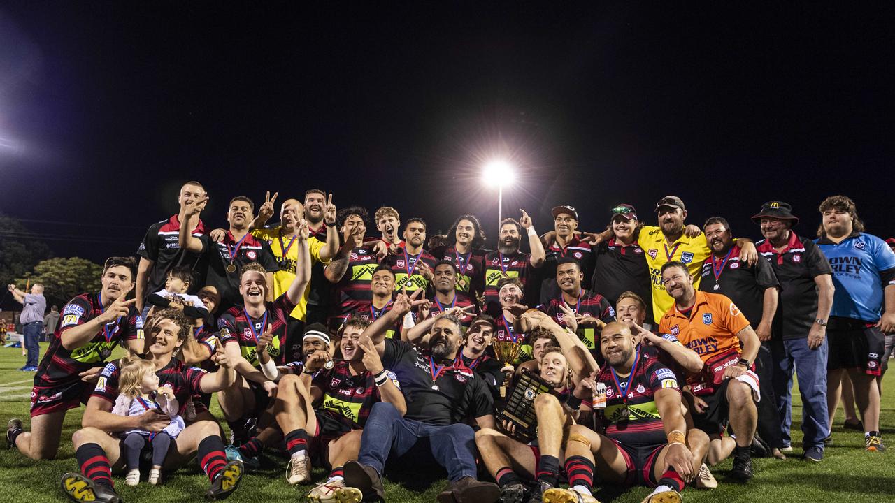 Valleys are the Reserve Grade Premiers after defeating Warwick on TRL grand final day at Toowoomba Sports Ground, Saturday, September 14, 2024. Picture: Kevin Farmer