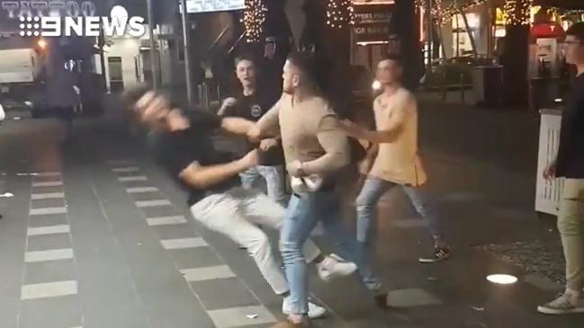 Coward punch attack in Surfers Paradise