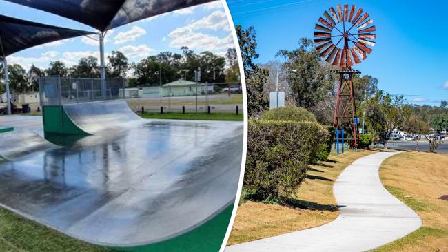 Goomeri has been given a well-deserved makeover, with a shiny new skate park, art mural and footpath part of the revamp.Â 