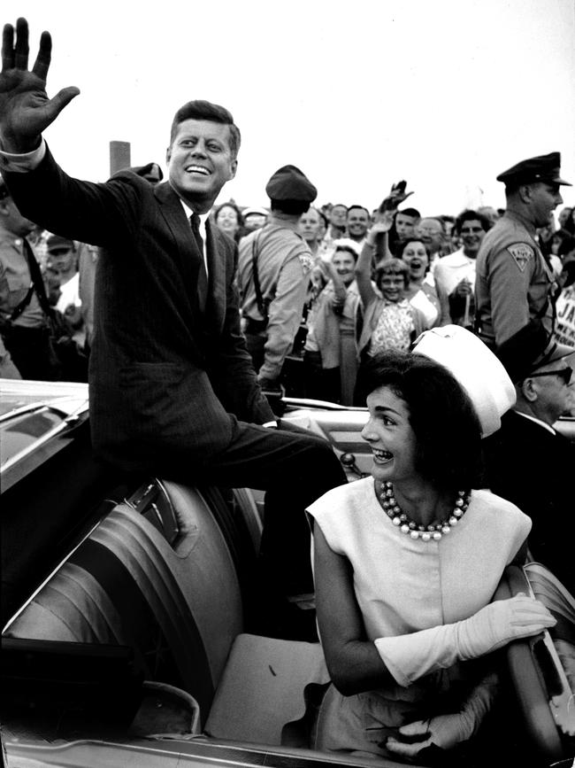 John and Jacqueline Kennedy in 1960. Picture: Getty