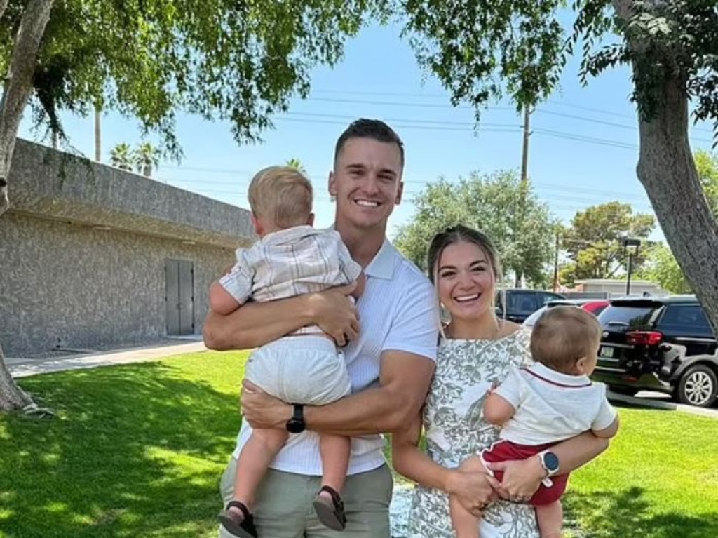 Abby and Matt Howard sparked backlash because followers thought they went to dinner while their sons slept during their seven-night cruise. (Instagram)