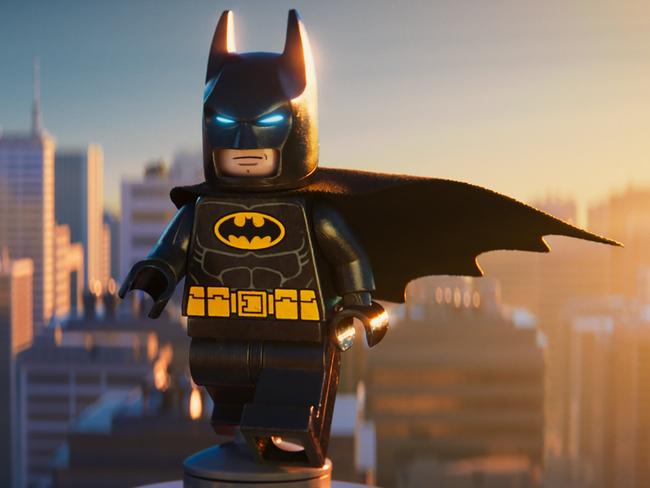 Don’t discount the Batman’s outing as a Lego figurine. Picture: Warner Bros