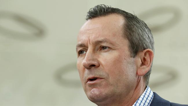 WA Premier Mark McGowan. Picture: NCA NewsWire / Philip Gostelow