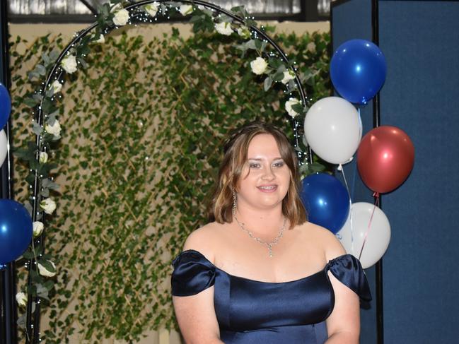 Shantelle Chalmers at Stanthorpe State High School's 2023 formal (Photo: NRM)