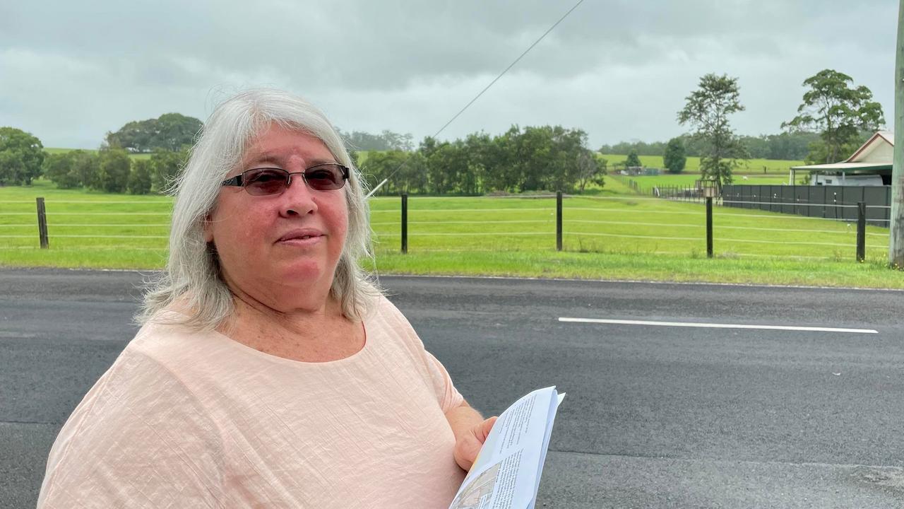 Yandina resident Marie Reeve wants basic infrastructure upgraded throughout the township before more residential development is allowed to go ahead.