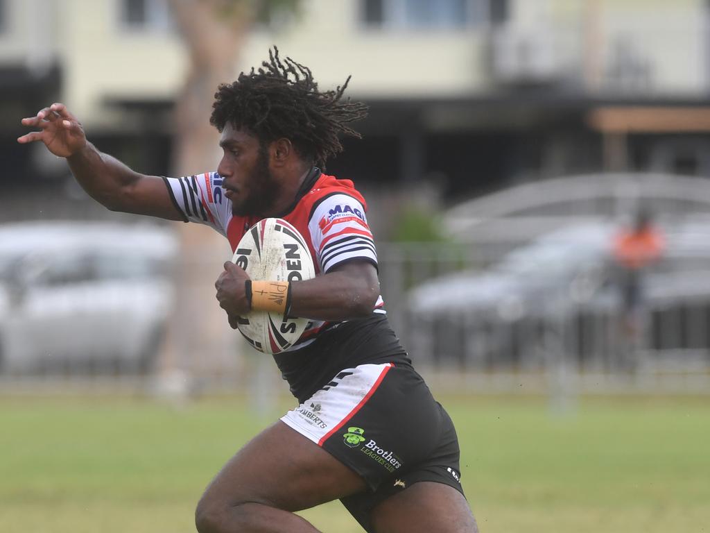 Kirwan State High School hosts St Patrick's College, Mackay, in round 1 of the 2025 Aaron Payne Cup. Picture: Evan Morgan