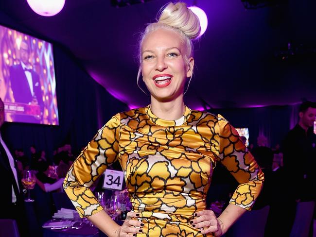 Sia slipped into the Hamilton star’s DMs to ask him to join her debut film Music. Picture: Dimitrios Kambouris/Getty Images