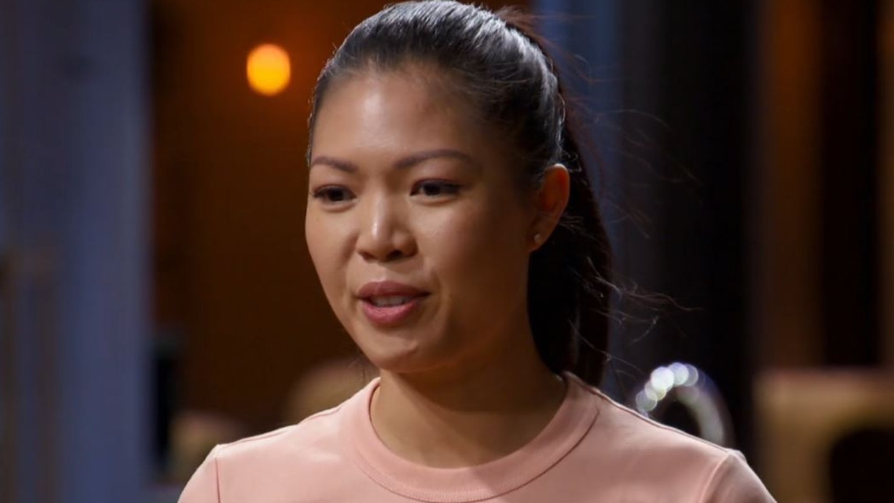 ‘Dessert Queen’ Therese came undone during tonight’s MasterChef challenge to return to competition.