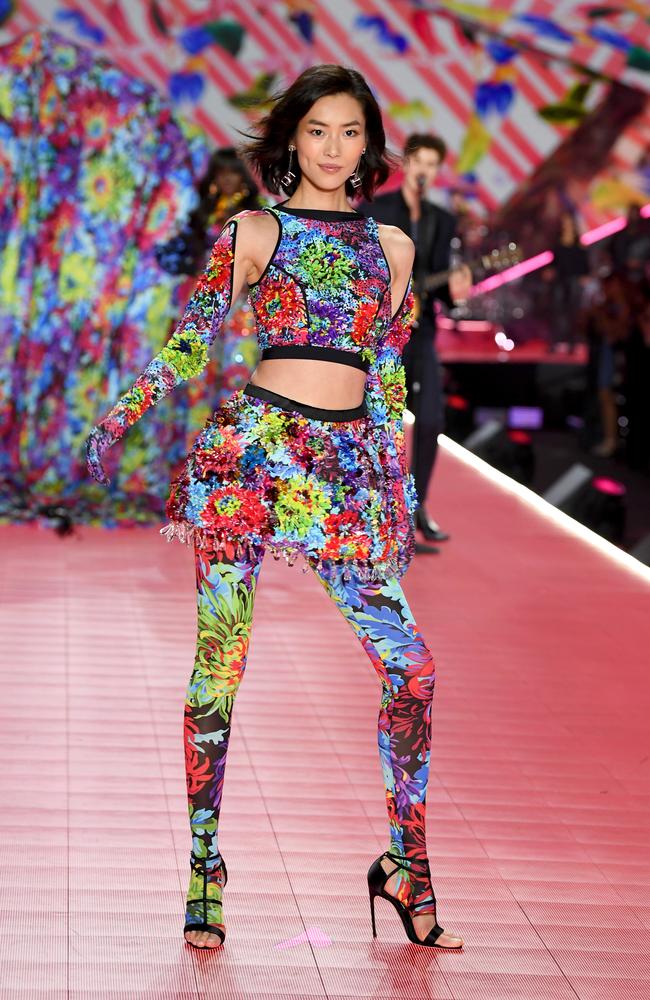 Liu Wen walks the runway during the 2018 Victoria’s Secret Fashion Show at Pier 94 on November 8, 2018 in New York City. (Photo by Dimitrios Kambouris/Getty Images for Victoria’s Secret)