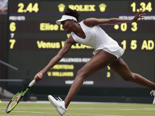 Report: Venus Williams' pink bra violated Wimbledon's 'all white