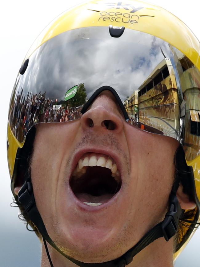 Thomas will be the first Welsh winner of the Tour de France. Picture: Christophe Ena (AFP).