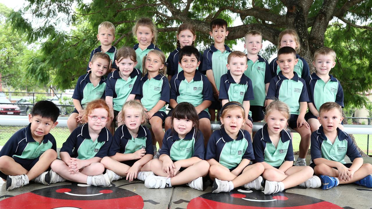 Coomera Anglican Prep Class M. Front Row: Oscar Cheng, Eloise Golighty, Ava Barker, Lenna Tan-Pointon, Sari Politz, Avery Flanders, Flynn Edmondson. Middle Row: Vaughan Brown, Ebony Grogan, Aisha Kuhne, Aheed Ahmad, Ryan Ockendon, Mason Mckellar, Callan Field. Back Row: Oliver Bird, Sienna Hayes, Evy Hull, Zac Baumanis, Callan Field, Charli Willis. Photograph: Jason O'Brien