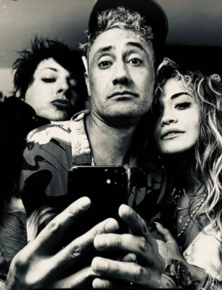 Taika Waititi and Rita Ora spend Independence Day together at a BBQ. Picture: Instagram