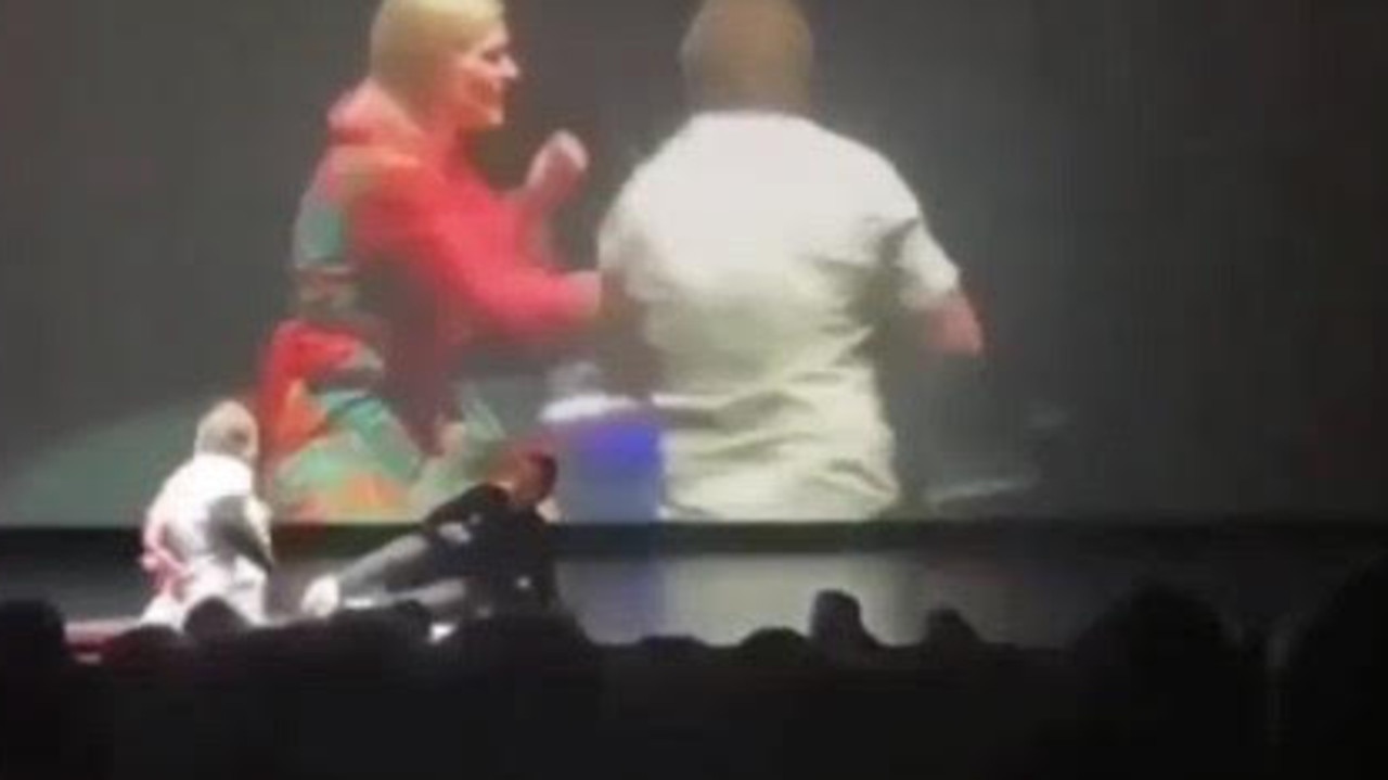 Footage of the alleged assault was uploaded on social media by Ben Murphy. Picture: Instagram