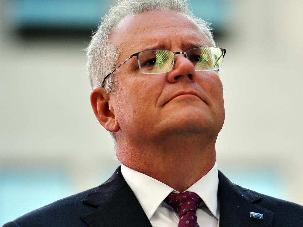 Scott Morrison said he could not say for sure that Australians would be able to come home without quarantine after 2022. Picture: Getty Images