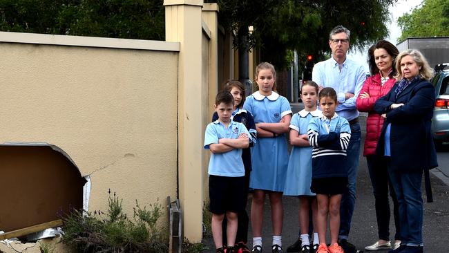 Residents have expressed their anger at the dangerous stretch of Punt Rd in the past time. Picture: Nicole Garmston